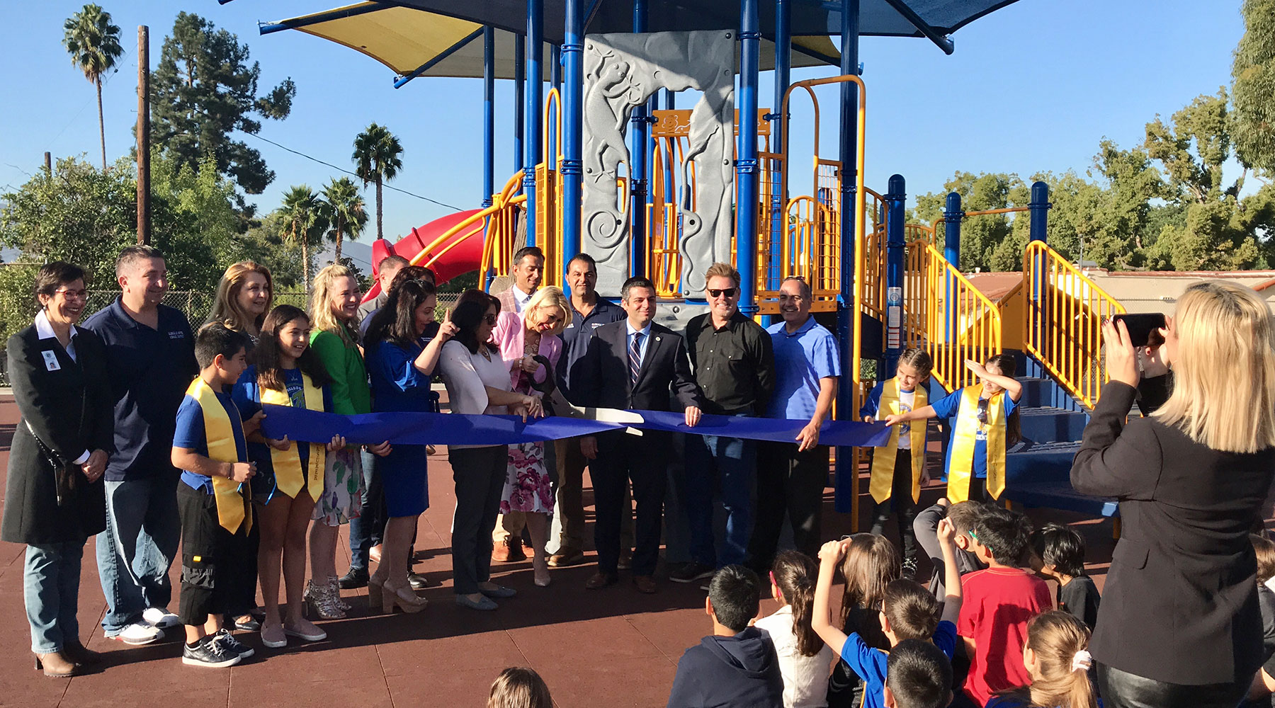 Balboa Elementary School Playground Ribbon Cutting Ceremony