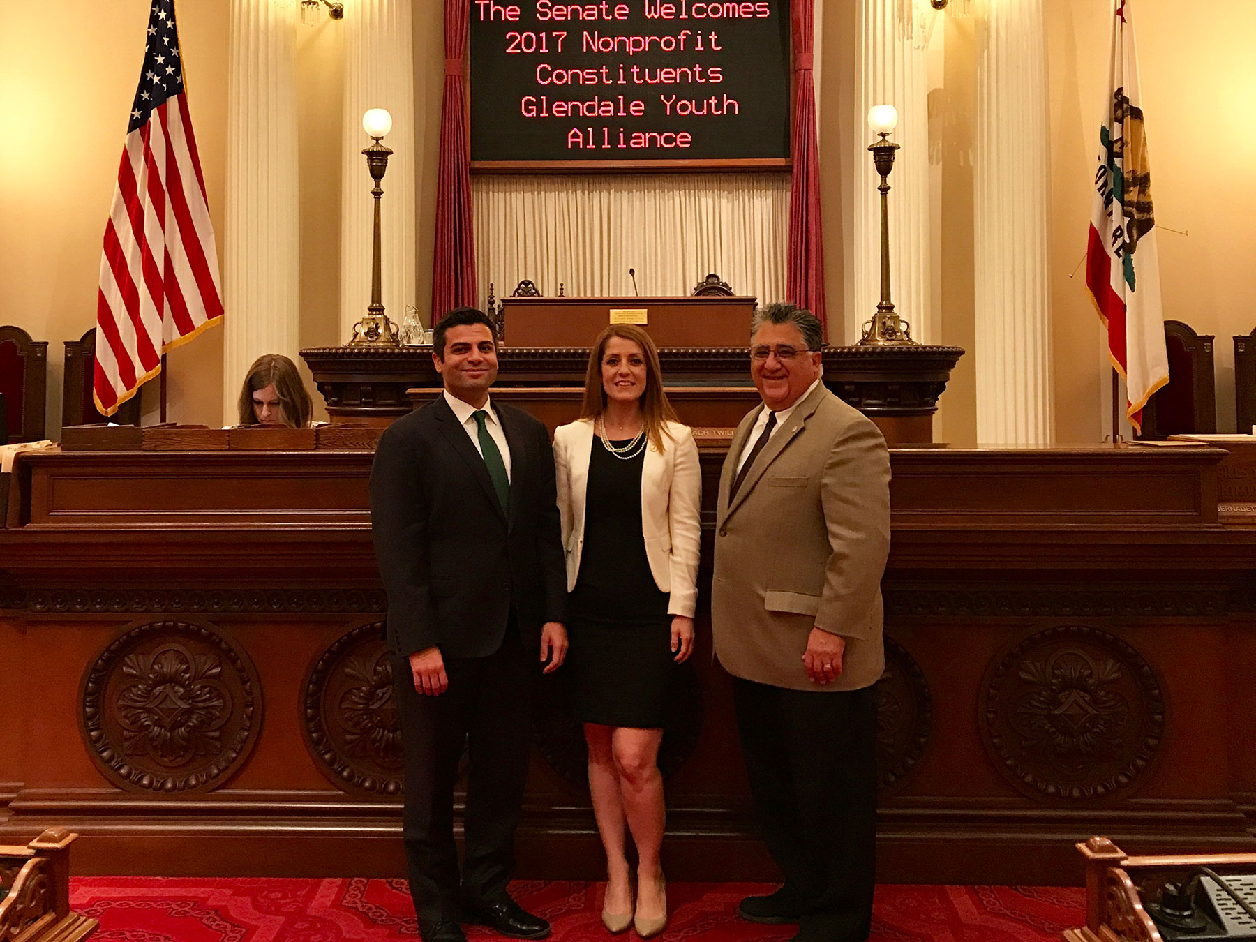 Glendale Youth Alliance Earns Top Honor from Senator Portantino