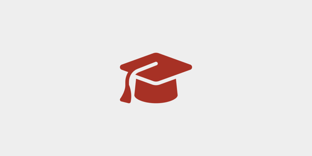 Graduation Red Title